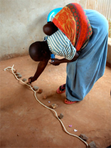 NET with a traumatised mother in Uganda