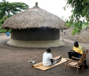 NET in an Ugandan IDP camp