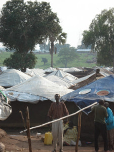 IDP camp in Uganda